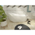 Foshan Bolande White Color Acrylic Free Standing Tub Bathtub